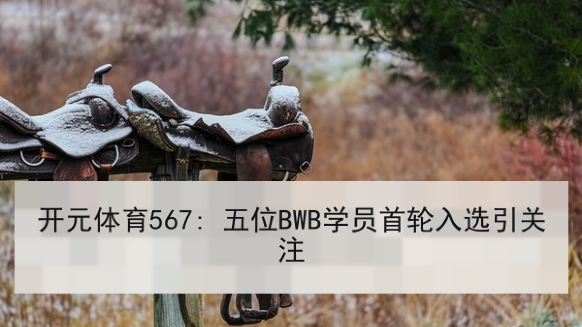 开元体育567: 五位BWB学员首轮入选引关注 开元体育567: 五位BWB学员首轮入选引关注